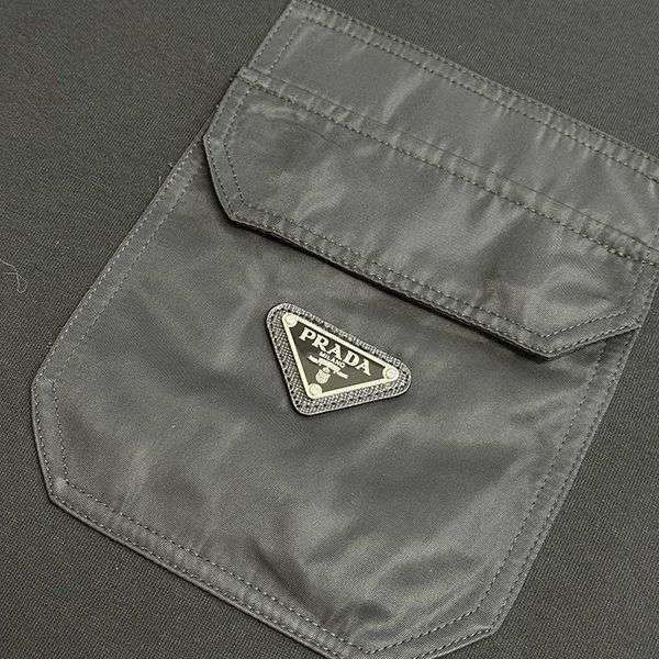 限定希少【プラダ】Re-Nylon 偽物 コットンスウェットシャツ puw78176